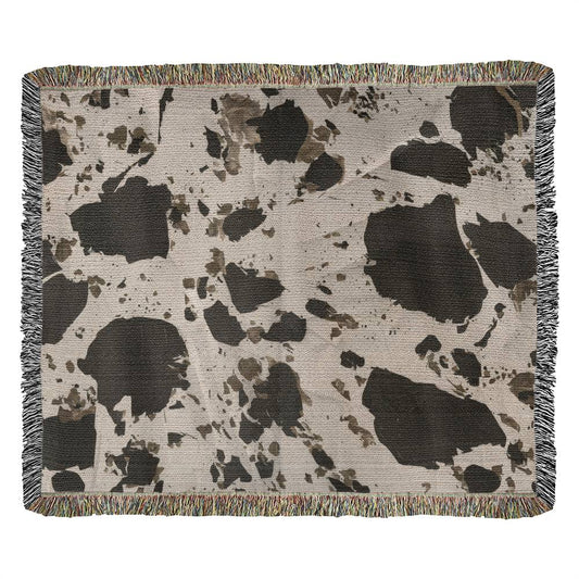 Stay Warm and Stylish with a Cow Print Blanket