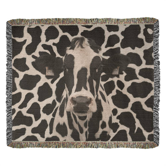 Stay Warm and Stylish with a Cow Print Blanket