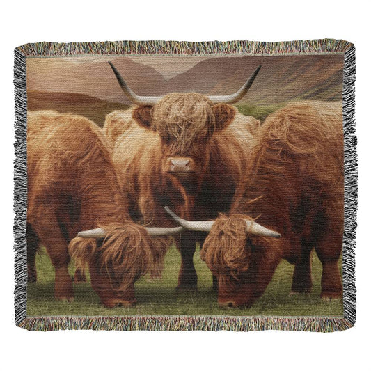 Stay Warm and Stylish with a Cow Print Blanket