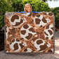 Stay Warm and Stylish with a Cow Print Blanket