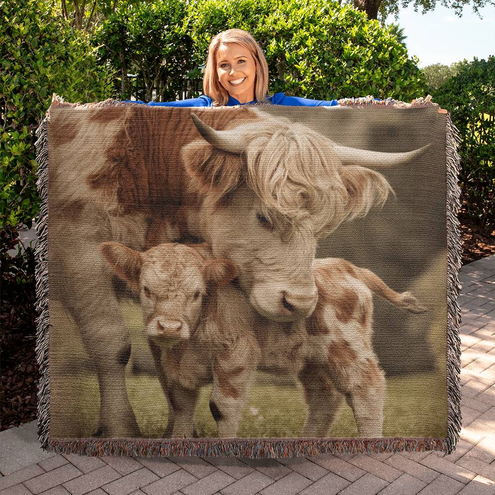 Stay Warm and Stylish with a Cow Print Blanket