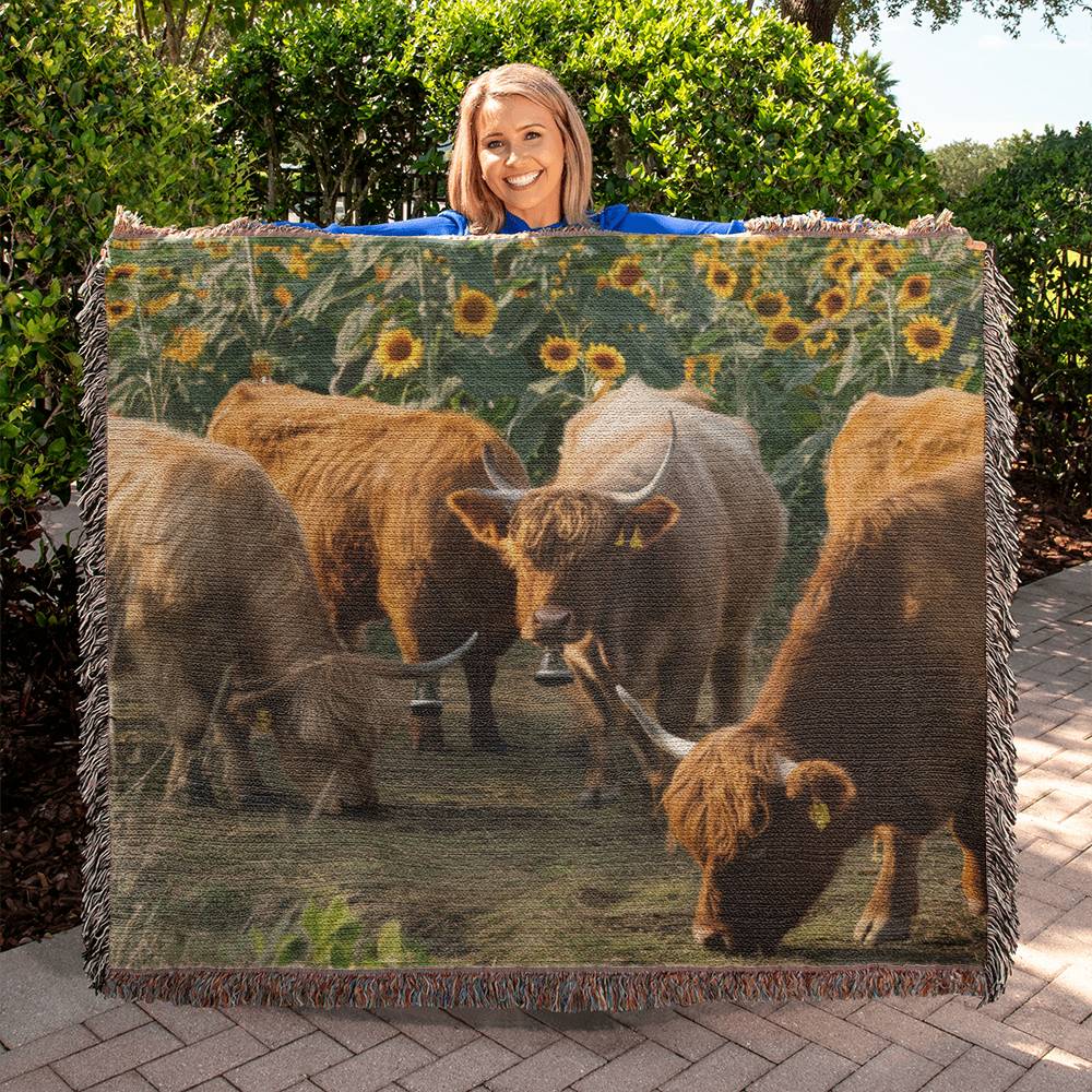 Stay Warm and Stylish with a Cow Print Blanket